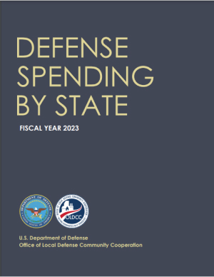 Defense Spending by State Report 2023 cover